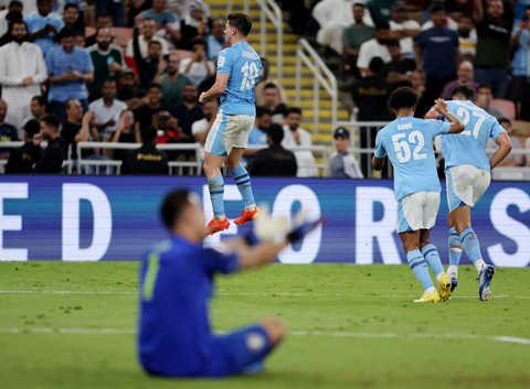 Final Piala Dunia Antarklub Manchester City vs Fluminense, Sabtu (23/12) dini hari WIB. Foto: REUTERS/Amr Abdallah Dalsh