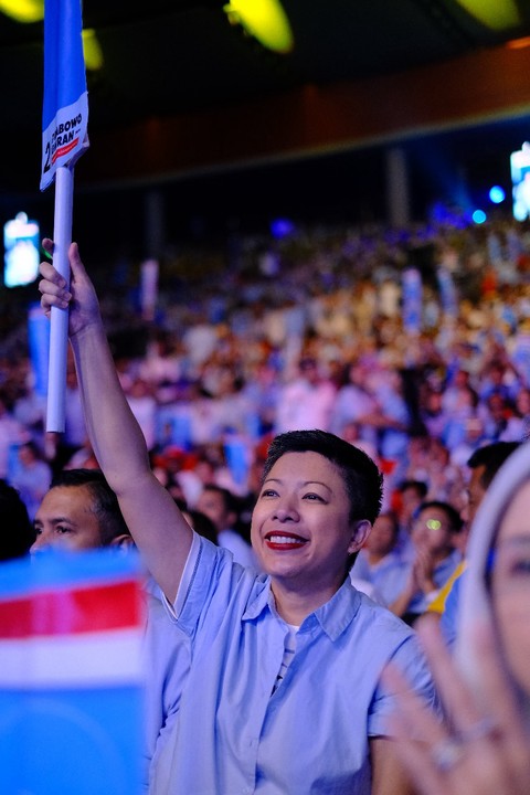 Wakil Komandan Hukum dan Advokasi TKN Prabowo-Gibran, Francine Widjojo. Foto: Dok. Istimewa