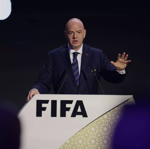 Presiden FIFA, Gianni Infantino. Foto: PSSI