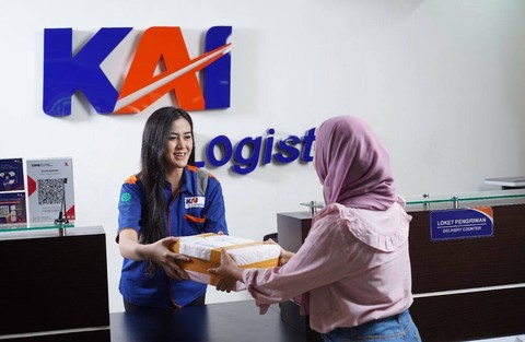 Ilustrasi KAI Logistik. Foto: KAI Logistik