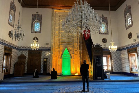 Masjid Alaaddin di Ankara, Turki. Foto: Azalia Amadea/Kumparan