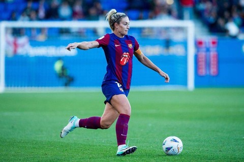 Gelandang Barcelona Femeni, Alexia Putellas. Foto: Instagram/@alexiaputellas