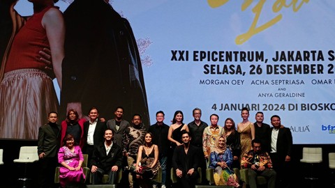 Konferensi Pers Film Suami Yang Lain. Foto: Aprilandika Pratama/kumparan