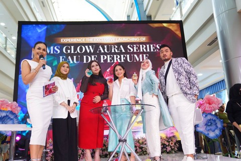 MS Glow rilis parfum Aura Series. Foto: MS Glow