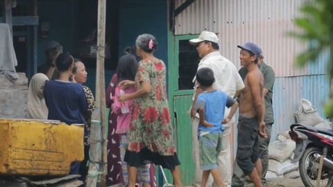 Prabowo blusukan ke Cilincing Foto: Dok. Istimewa