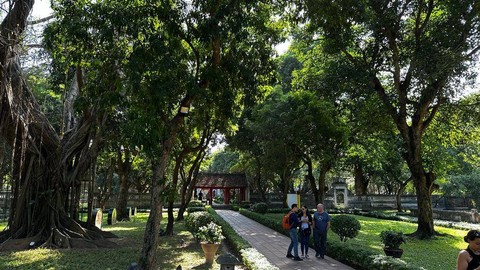 Halaman bagian pertama Kuil Literatur (Dokumentasi pribadi)