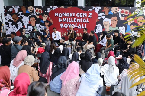 Capres nomor urut 03 Ganjar Pranowo beri wejangan di Boyolali. Foto: Dok. Istimewa