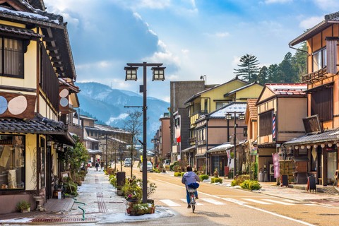 Yamanaka Onsen di Kaga, Jepang. Foto: Sean Pavone/Shutterstock