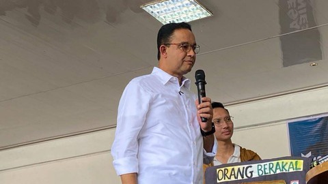 Anies Baswedan di Kabupaten Tanah Datar, Sumatera Barat (Sumbar), Rabu (3/1). Foto: Dok. kumparan