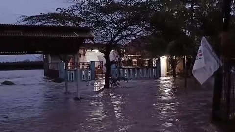 Banjir merendam tiga Kecamatan di Cianjur, Kamis (4/1/2024). Foto: Dok. Istimewa