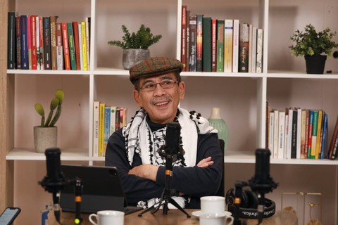 Ekonom Faisal Basri dalam program Diptalk kumparan. Foto: Aditia Noviansyah/kumparan