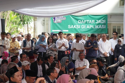 Konsolidasi Nasional Pejuang Perubahan dan Grand Launching AMIN APP di Jakarta, Sabtu (6/1). Foto: Dok. Istimewa
