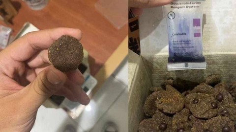   Badan Narkotika Nasional Provinsi (BNNP) Sulsel berhasil menggagalkan dan mengamankan paket berisi kue cookies dicampur narkotika jenis ganja seberat 278,3gram. Foto: Dok. Istimewa