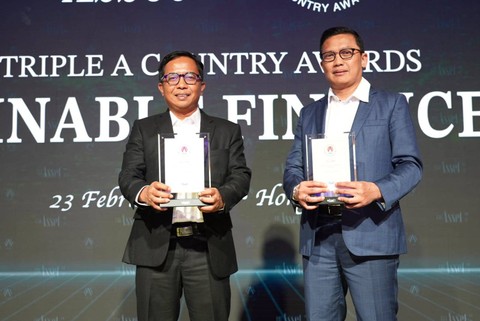 BRI raih penghargaan internasional di 2023. Foto: BRI