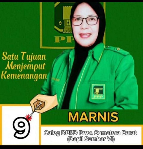 Caleg PPP di Sumatera Barat (Sumbar) bernama Marnis disiram soda api oleh suami sirinya. Dok Istimewa