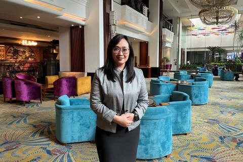 Director of Sales & Marketing el Hotel Royale Bandung, Agustin. Foto: Gitario Vista Inasis/kumparan