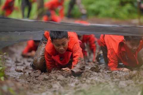 Kegiatan outbond PB Djarum untuk mematangkan psikologi atlet di Zone 235 Cikole, Lembang, Bandung, Jawa Barat, pada 10-13 Januari 2023. Foto: PB Djarum