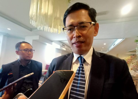 Rektor Universitas Hayam Wuruk (UHW) Perbanas Surabaya, Dr Yudi Sutarso, S.E., M.Si. Foto: Masruroh/Basra