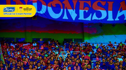 Suporter Indonesia. Foto: Jamal Ramadhan/kumparan