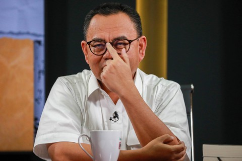 Sudirman Said di program Info A1 kumparan. Foto: Aditia Noviansyah/kumparan