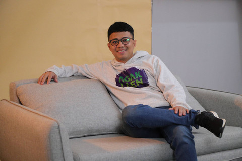 Aktor film Agak Laen, Muhadkly Acho. Foto: Jamal Ramadhan/kumparan