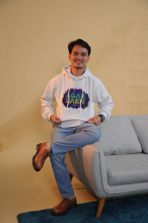 Aktor film Agak Laen, Bene Dion. Foto: Jamal Ramadhan/kumparan