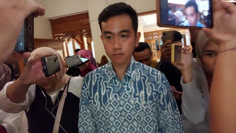 Gibran Rakabuming Raka di Balai Kota Solo, Kamis (18/1/2024). Foto: kumparan
