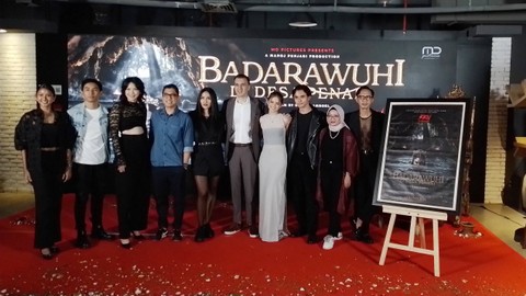 Konferensi pers Badarawuhi Di Desa Penari, sekuel KKN Di Desa Penari. Foto: Alexander Vito/kumparan