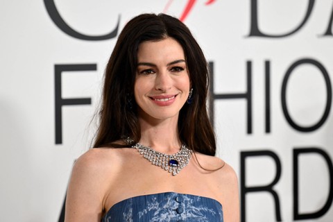 Anne Hathaway walkout dari pemotretan majalah. Foto: ANGELA WEISS / AFP