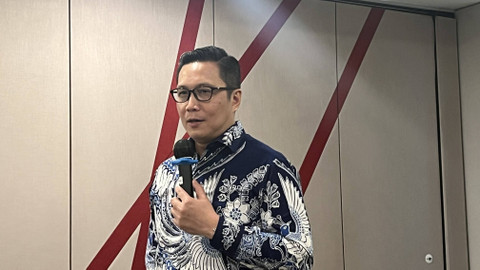 Direktur Pengembangan BEI, Jeffrey Hendrik di BEI pada Kamis (25/1/2024). Foto: Widya Islamiati/kumparan