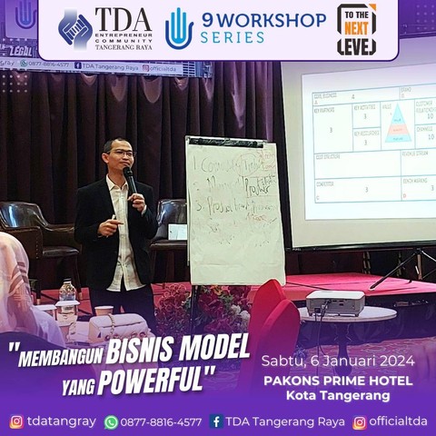 TDA Tangerang Raya Gelar Seminar Membangun Bisnis Model yang Powerful (1)