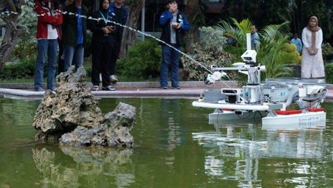 Kapal tak berawak Nala Proteus 2.0. Foto: Humas ITS