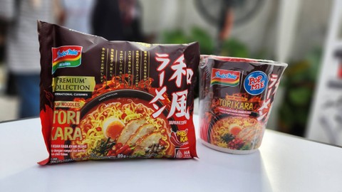 Launching Indomie dan Pop Mie Tori Kara Ramen Series di 'Tori Kara Manga Experience', Taman Literasi Blok M, Jakarta Selatan yang berlangsung 24-28 Januari 2024. Foto: Azalia Amadea/kumparan