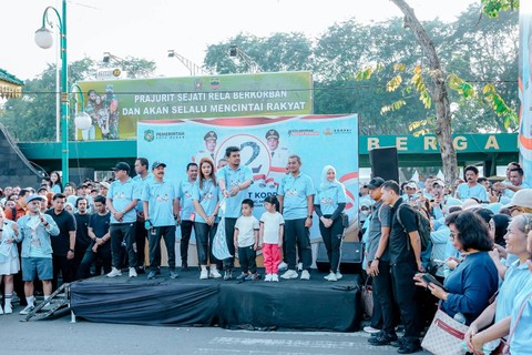 Wali Kota Medan Bobby Nasution di acara HUT ke-52 Korpri. Foto: Pemkot Medan