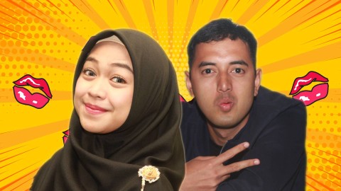 Kolase foto Kemal Palevi dan Ria Ricis. Foto: kumparan