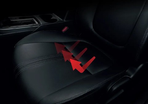 Fitur Synthetic Leather with Anti Heat Function pada Mitsubishi Xpander dan Xpander Cross Hybrid Electric Vehicle (HEV). Foto: Mitsubishi Motors