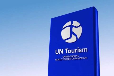 United Nation World Tourism Organization (UNWTO) rebranding nama dan logo menjadi "UN Tourism saat rangkaian acara FITUR Madrid 2024 (24/1/2024). Foto: Dok. UN Tourism