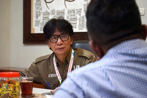 Ketua Umum Forum Rektor PTMA yang juga Rektor UMY, Gunawan Budiyanto. Foto: Arif UT/Pandangan Jogja