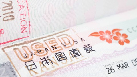 Ilustrasi visa Jepang. Foto: Ammily CP/Shutterstock