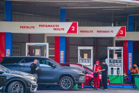 Stasiun pengisian Bahan Bakar Umum (SPBU) Pertamina. Foto: Dok. Pertamina