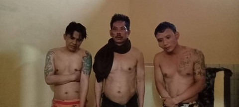 3 pelaku pencurian rumah di Kabupaten Bogor, Sabtu (3/2). Foto: Dok. Istimewa