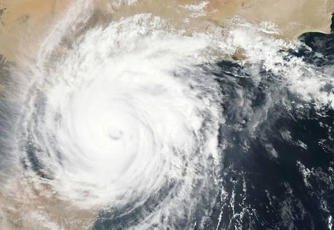 Ilustrasi pengaruh gaya coriolis. Foto: Unsplash/NASA