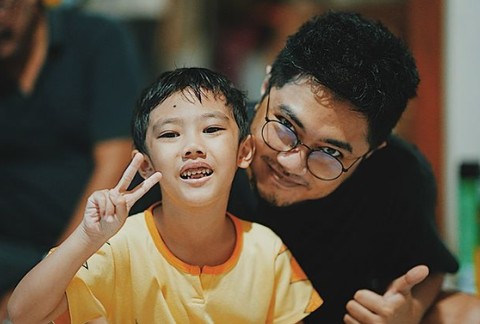 Angger Dimas dan Dante. Foto: Instagram/anggerdimas