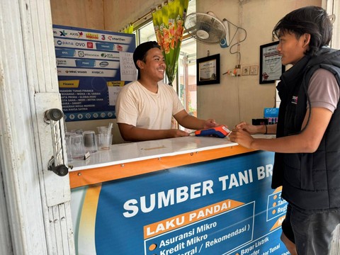 Ilustrasi Agen Laku Pandai 'AgenBRILink'. Foto: BRI