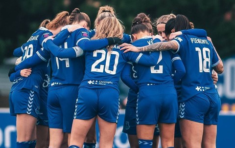 Everton Women. Foto: Instagram/@evertonwomen