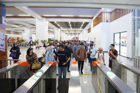 Penumpang Whoosh melonjak selama libur panjang Imlek dan Isra Mikraj. Foto: KCIC