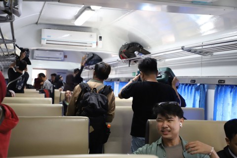 Ilustrasi penumpang kereta api. Foto: KAI