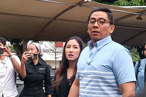 Tamara Tyasmara menjalani pemeriksaan psikologi forensik di Polda Metro Jaya, Jakarta, Kamis (15/2/2024). Foto: Giovanni/kumparan