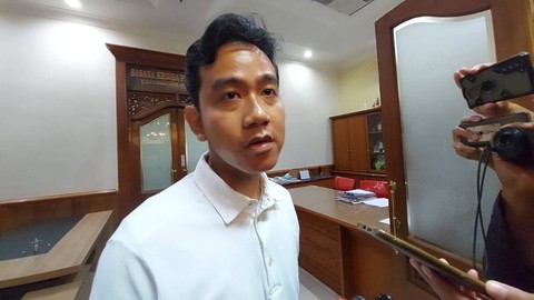 Gibran Rakabuming Raka di Balai Kota Solo, Jumat (16/2). Foto: Dok. kumparan