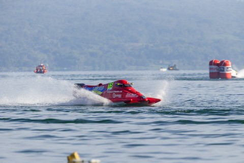 F1 Powerboat di Danau Toba. Foto: Dok. InJourney